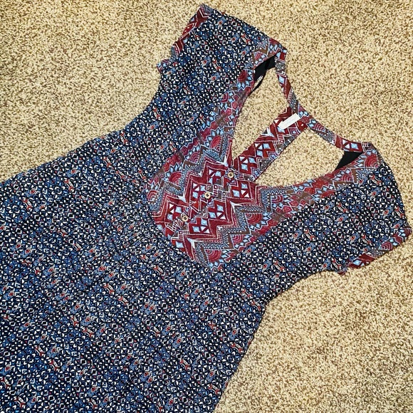 EUC Free People Relaxed Sundown Mini Babydoll Dress Mini Dress - Picture 6 of 17